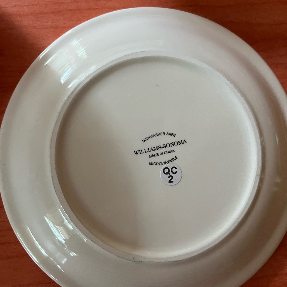 New set of 6 William Sonoma cocktail recipe plates in box - Picture 5 of 12